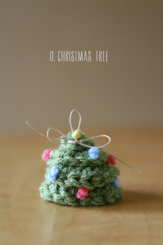 Crochet Spiral Christmas Tree