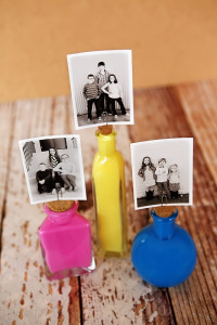 Painted Photo Bottles | DIY