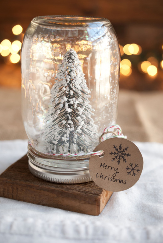 diy anthropologie mason jar snow globes – Simple Craves & Olive Oil