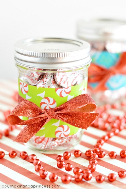 Candy Mason Jar Gifts