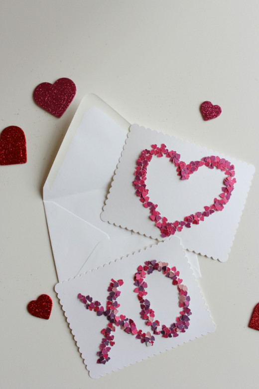 Design Improvised: DIY Valentine | Confetti Valentine’s