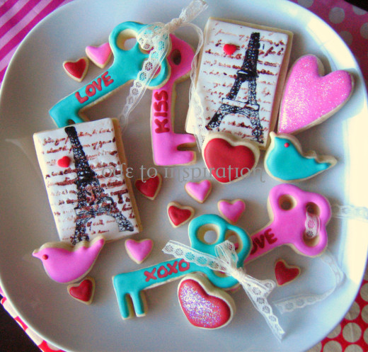 Crafty Lil Hearts..Love Notes In Paris | Valentines Day Ideas