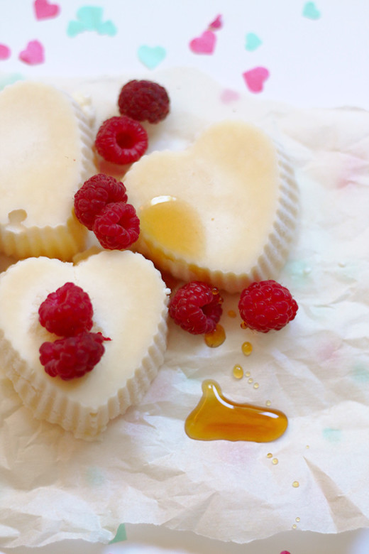 Heart Shaped Ice Cream  Recipe