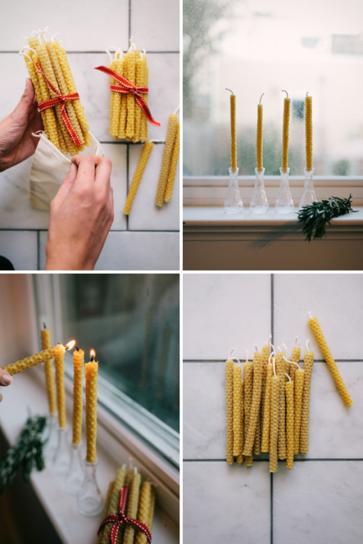 Beeswax Candle DIY