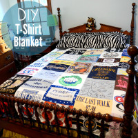 Reuse it, make it –  DIY T-Shirt Quilt